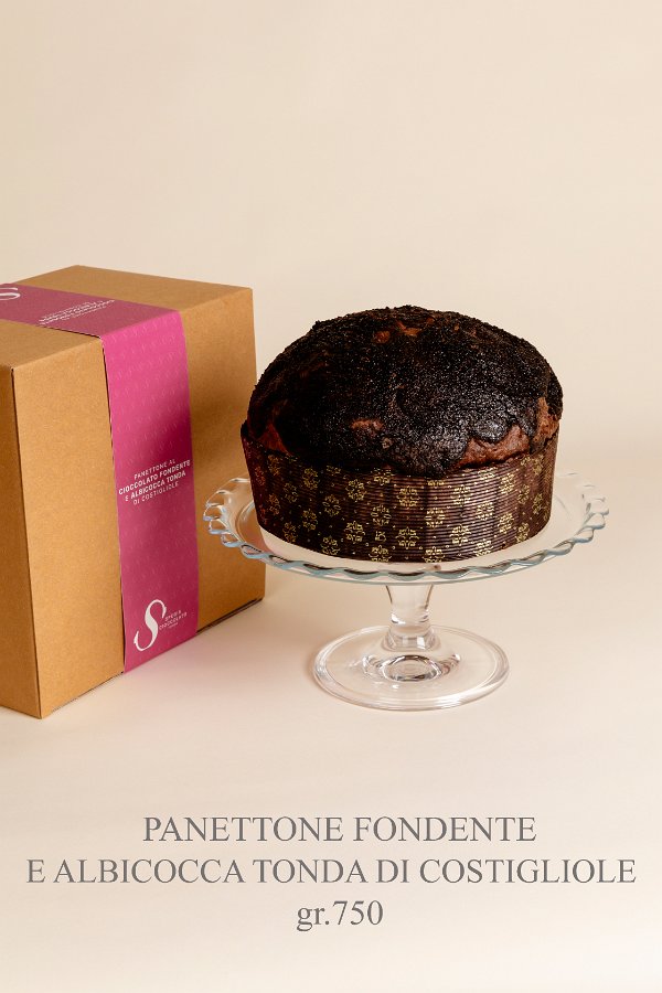 PANETTONE CIOCCOLATO E ALBICOCCHE
